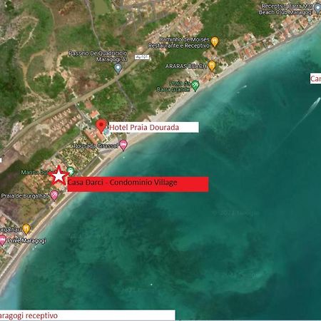 Casa Darci - Beira-Mar, No Condominio Village Maragogi Esterno foto